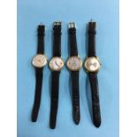 Four various gents watches, including a Smith Astra etc.