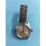 A Tudor rotor self winding gents stainless steel wristwatch