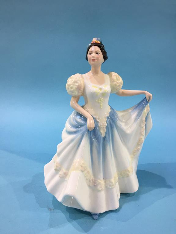 Three Royal Doulton figures, 'Kathleen', 'Denise' and 'Lindsay' - Image 4 of 7