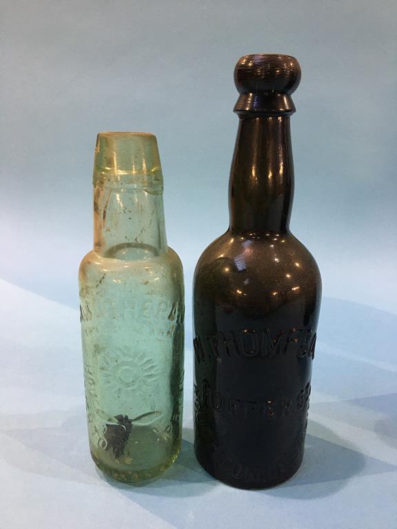 Nine glass advertising bottles, NE Breweries, Blackhill, G. S. Smart, Alnwick, Alnwick Brewery - Image 3 of 6