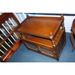 Oak Old Charm tea trolley