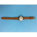 A 9ct J. W. Benson of London wristwatch