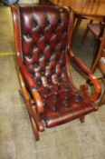 Chesterfield armchair