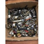 A box of watches (spares and repairs)