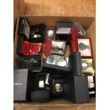 Assorted boxed wristwatches