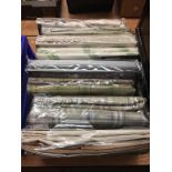 One box of curtains (as new in original packaging)