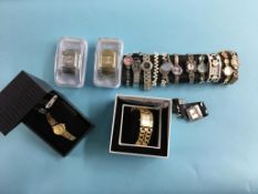 Sixteen various dress watches