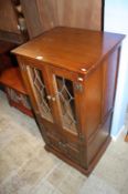 Oak Old Charm stereo cabinet and TV stand