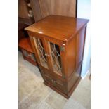 Oak Old Charm stereo cabinet and TV stand