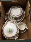 Part Royal Doulton 'Tintern' dinner service