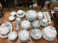 Comprehensive Noritake 'Legendary' tea and dinner service