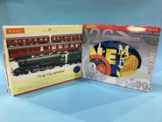 Hornby railway 'The Talisman' and 'Sir Edward Elgar' (2)