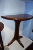 Reproduction mahogany hall table