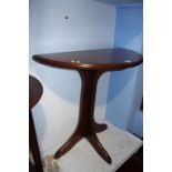 Reproduction mahogany hall table