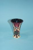 Moorcroft Flames vase 15.5 cm height