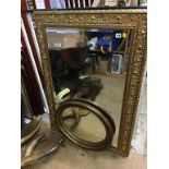 Two gilt framed mirrors