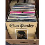 Box of LPs