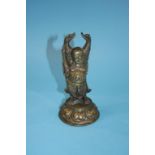 Bronze 18 or 19th century Buddha 19 cm height
