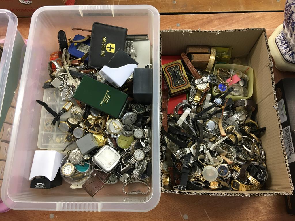 Quantity of watch parts