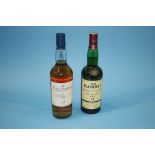 Glenlivet 12 year old and Talisker 10 year old