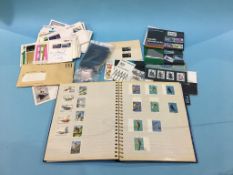 Collection of stamps and 1st Day Covers