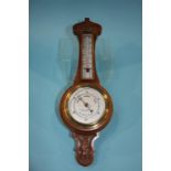 Oak case barometer