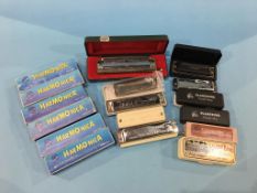 Quantity of harmonicas