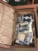 Collection of vintage photographs, including boxing etc.