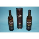 Two bottles of Glenfiddich 15 years single malt