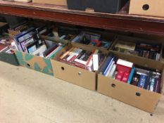 Eight boxes of Military books