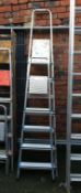 Two sets of ladders