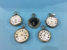 Five various gentleman's wrist watches