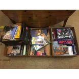 Three boxes of non fiction books; History subjects