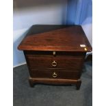 Stag bedside chest