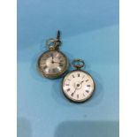 Two Continental ladies pocket watches