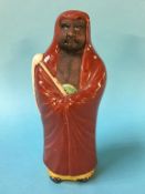 An Oriental figure of a robed man