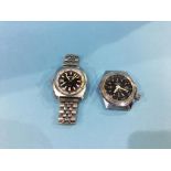 A Timex gents watch and a Sicura watch