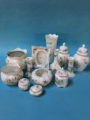 A quantity of Aynsley, Wild Tudor pattern (13)