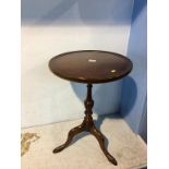 Reproduction mahogany wine table