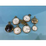 Six pocket watches