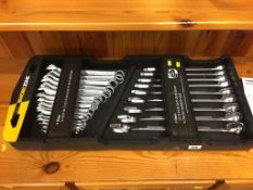 Workzone 25 piece wrench and spanner set (complete)