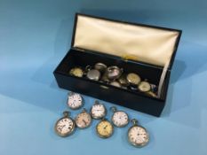 A box of Gentleman's pocket watches