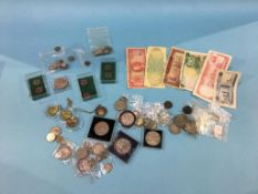 Quantity of coinage, various
