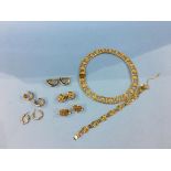 Quantity of gold coloured jewellery