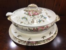 Soup tureen and stand