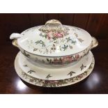 Soup tureen and stand