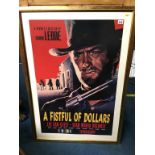 Cinema poster 'A Fistful of Dollars'