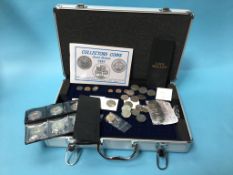 Coin collection and case
