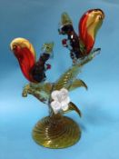 Murano style figure group