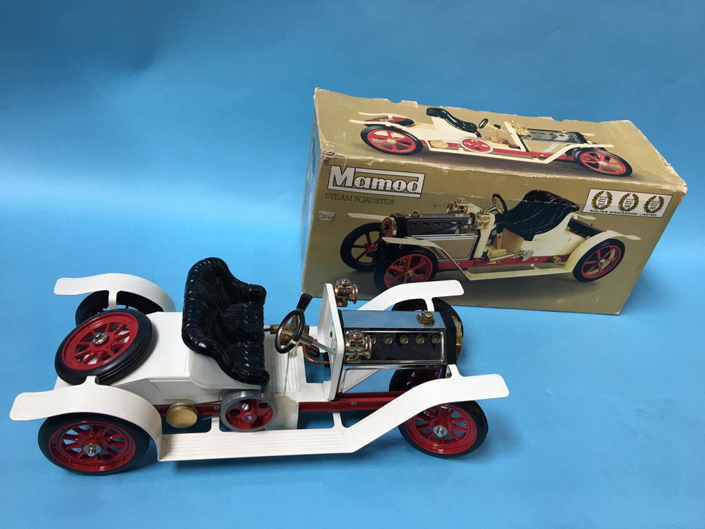 Mamod steam Roadster (with box)